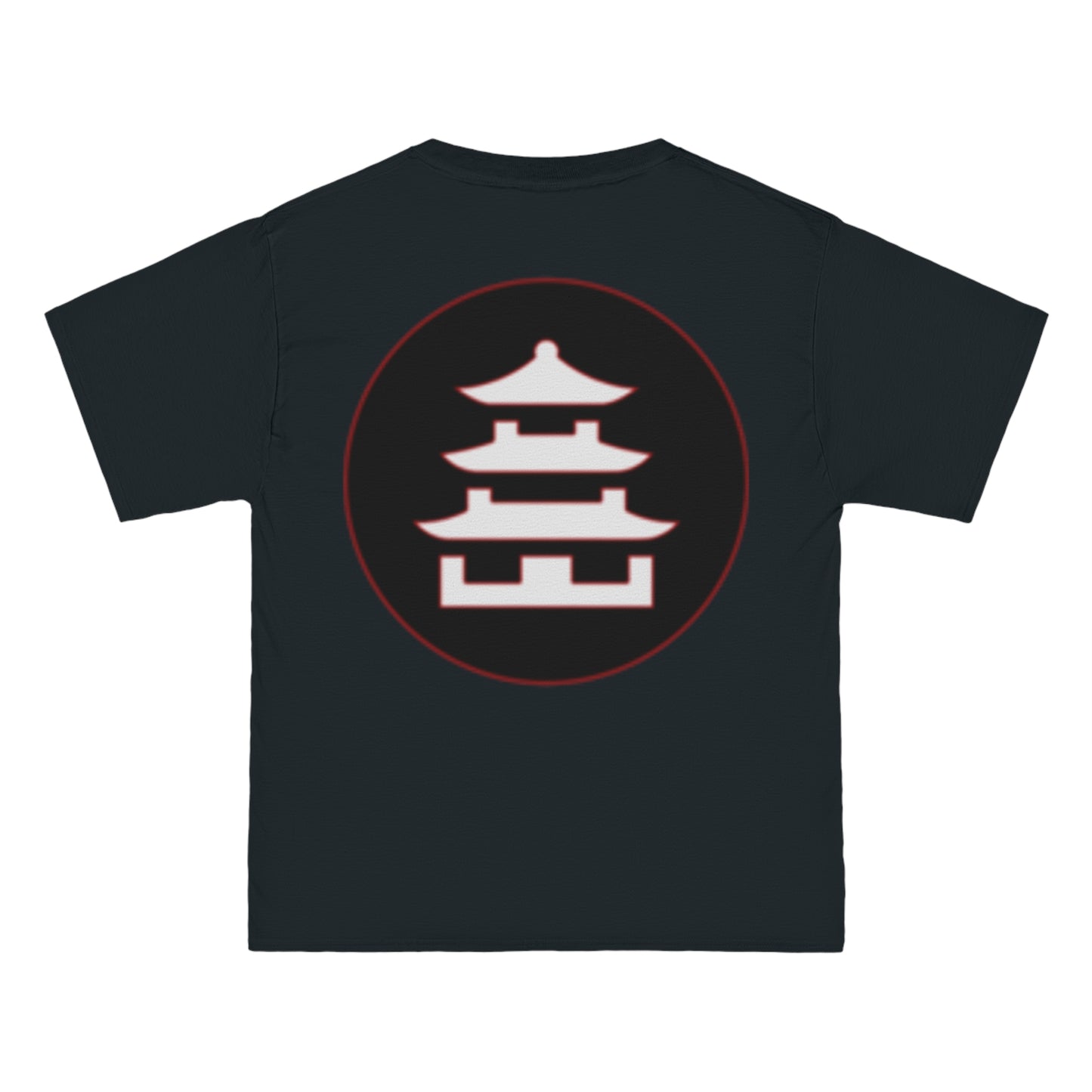 MNKZ Oversize T-Shirt with Temple logo on back