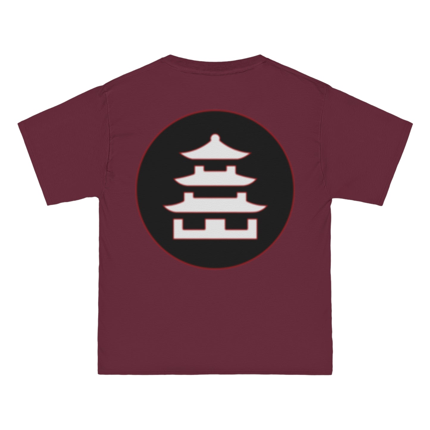 MNKZ Oversize T-Shirt with Temple logo on back