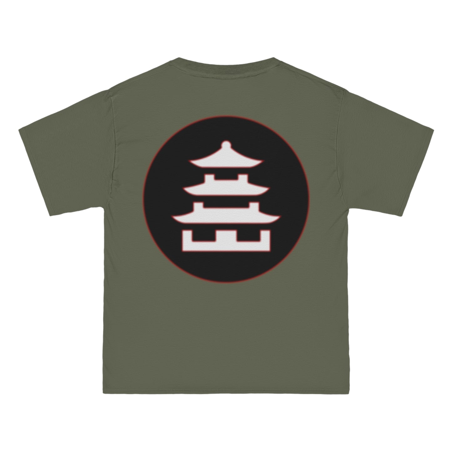 MNKZ Oversize T-Shirt with Temple logo on back