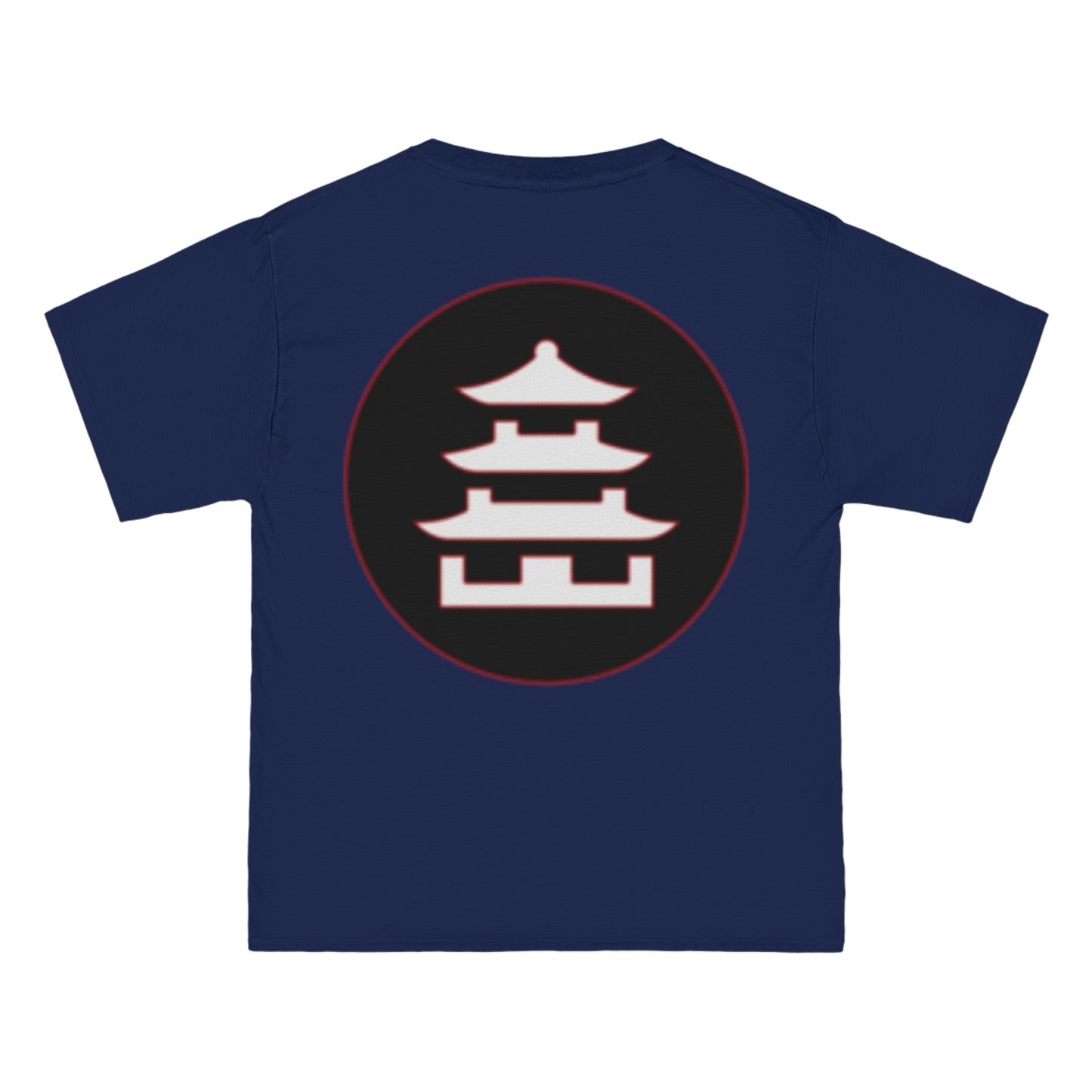 MNKZ Oversize T-Shirt with Temple logo on back
