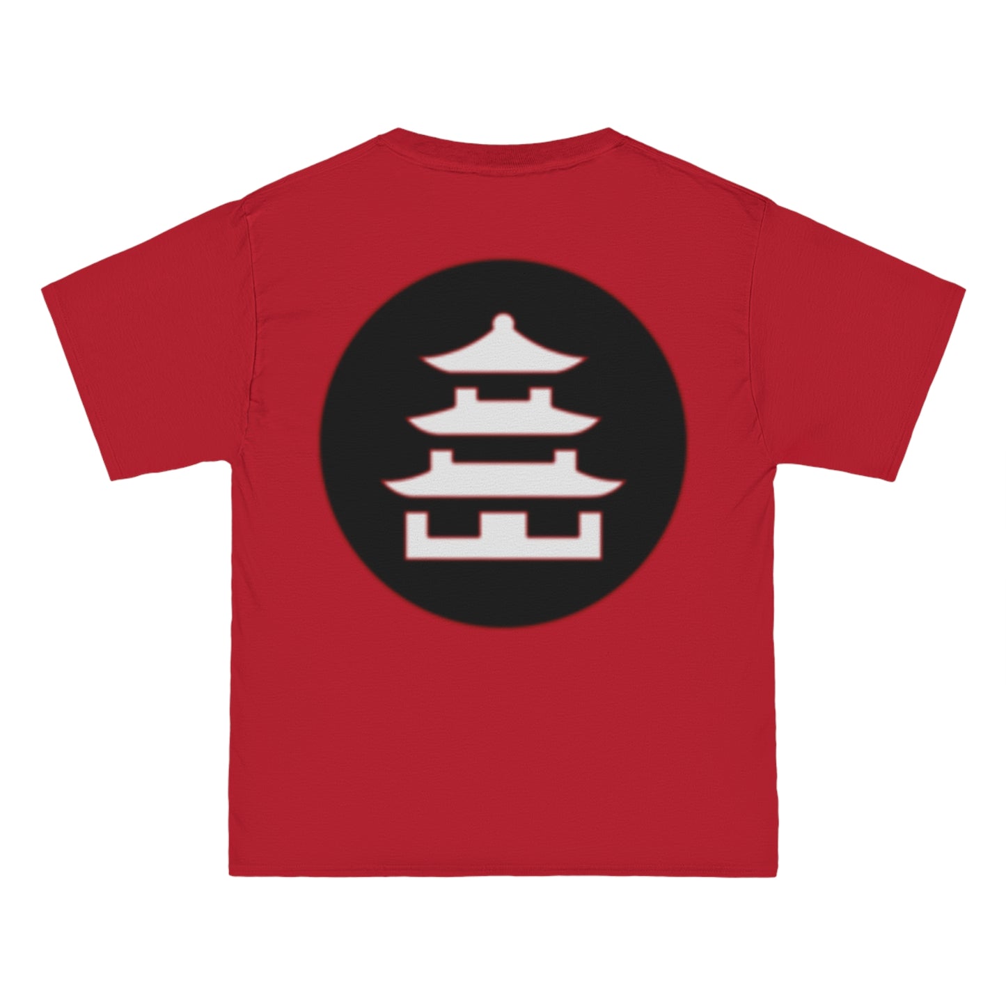MNKZ Oversize T-Shirt with Temple logo on back