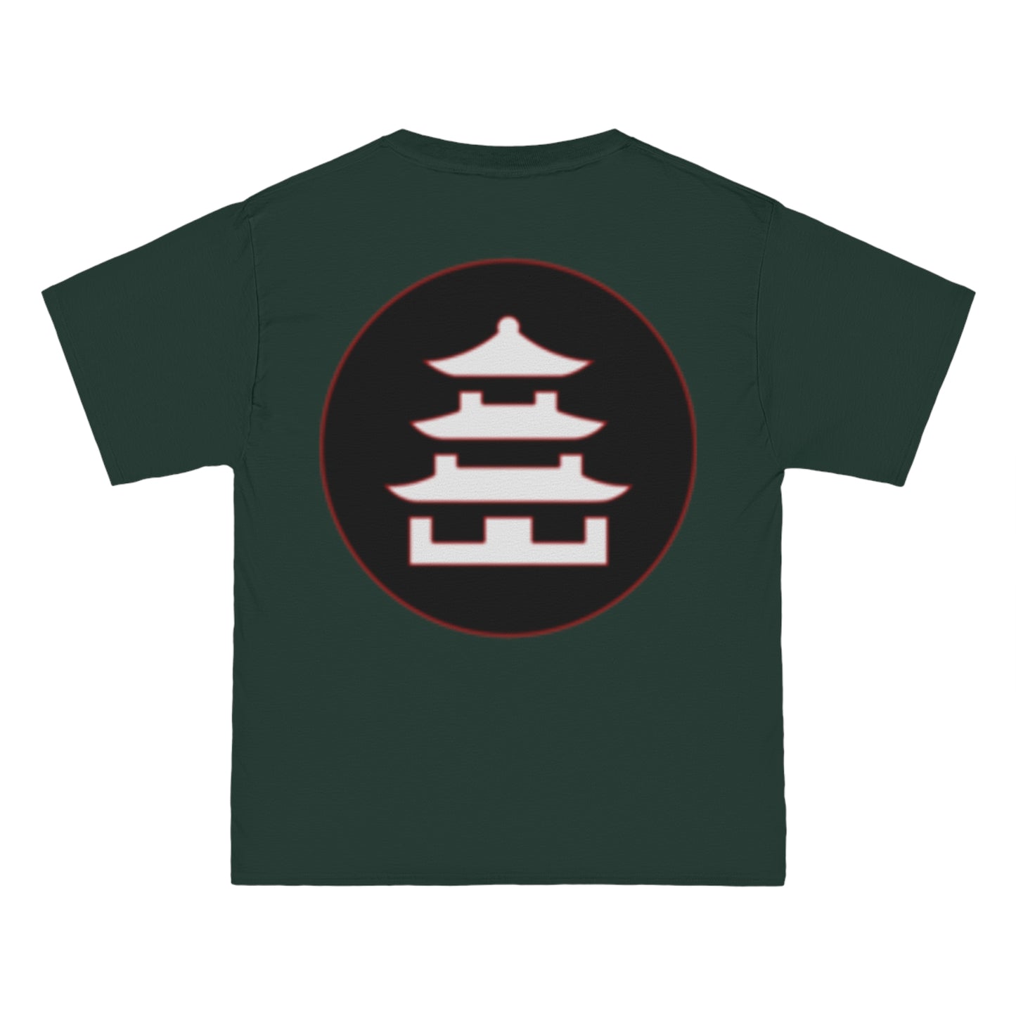 MNKZ Oversize T-Shirt with Temple logo on back