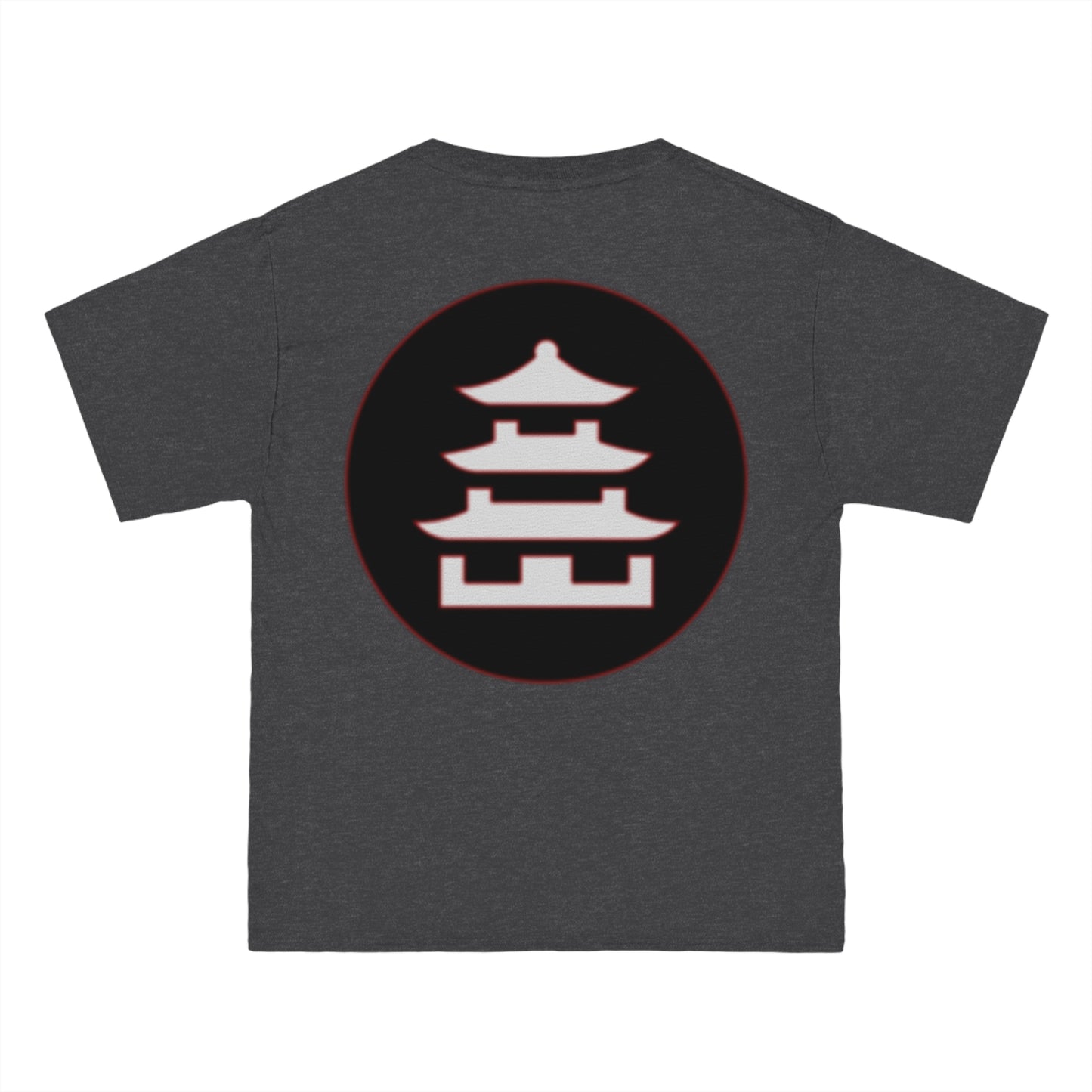 MNKZ Oversize T-Shirt with Temple logo on back