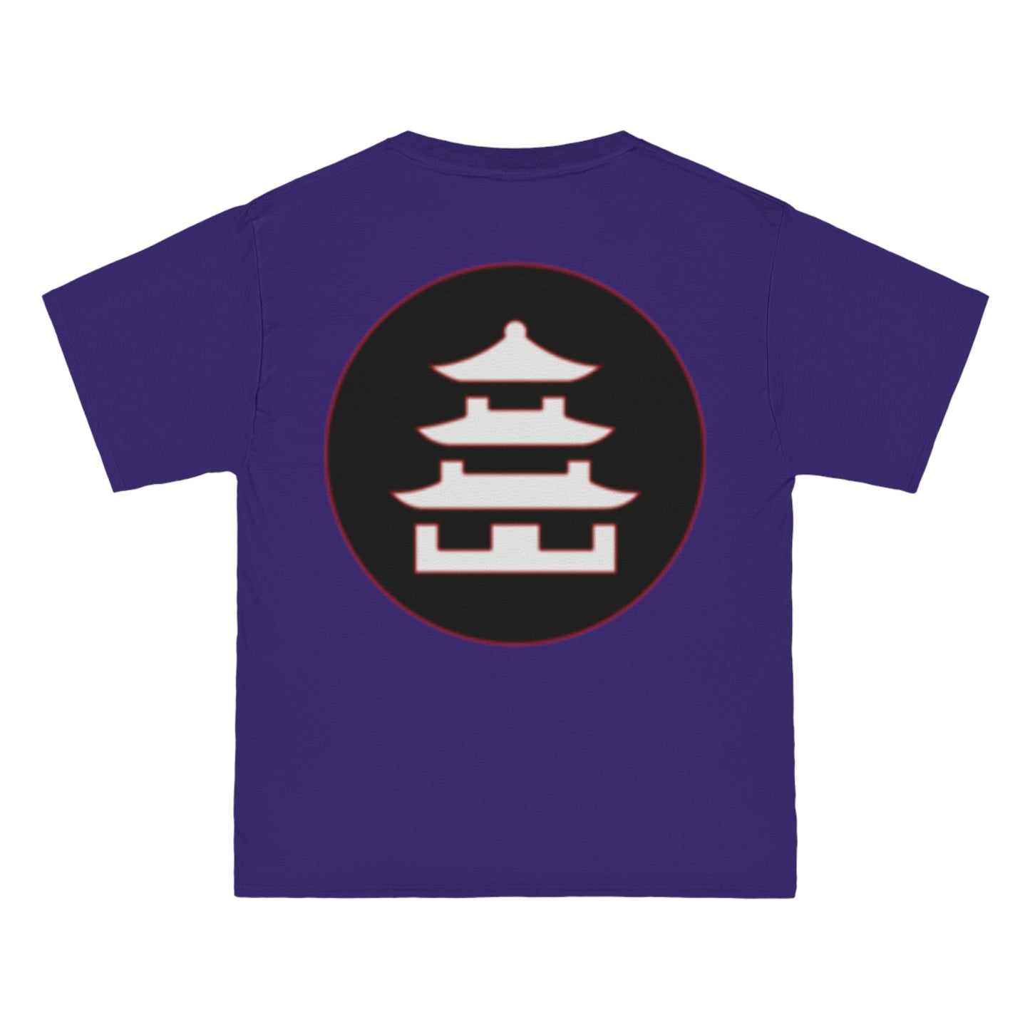 MNKZ Oversize T-Shirt with Temple logo on back