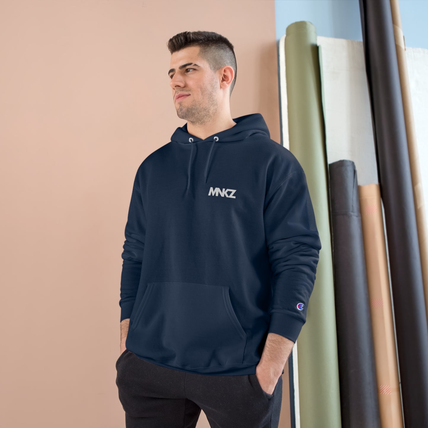 MNKZ x Champion Hoodie
